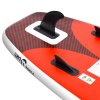 Nafukovací SUP paddleboard a příslušenství červený 360x81x10cm 93390