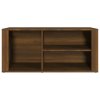 Botník hnědý dub 100x35x45 cm kompozitní dřevo 816927