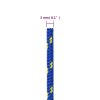 Lodní lano modré 3 mm 50 m polypropylen 152429