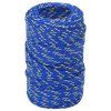 Lodní lano modré 2 mm 500 m polypropylen 152427