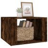 Noční stolek kouřový dub 57 x 55 x 36 cm kompozitní dřevo 816557