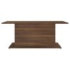 Konferenční stolek hnědý dub 102x55,5x40 cm kompozitní dřevo 813094
