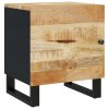 Noční stolky 2 ks 40 x 33 x 46 cm masivní mangovníkové dřevo 345209