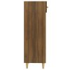 Botník hnědý dub 30 x 35 x 105 cm kompozitní dřevo 817563