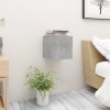 Noční stolky 2 ks betonově šedé 30,5x30x30 cm kompozitní dřevo 3079719
