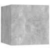Noční stolky 2 ks betonově šedé 30,5x30x30 cm kompozitní dřevo 3079719