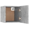 Noční stolky 2 ks betonově šedé 30,5x30x30 cm kompozitní dřevo 3079719