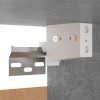 Noční stolky 2 ks betonově šedé 30,5x30x30 cm kompozitní dřevo 3079719