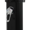 Skládací solární sprcha černá 214 cm 23 l 91719