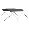 Bimini stříška se 2 oblouky antracitová 180 x 150 x 110 cm 93131