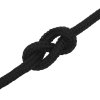 Pracovní lano černé 12 mm 100 m polyester 152828