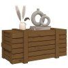 Úložný box medově hnědý 91 x 40,5 x 42 cm masivní borové dřevo 825001