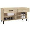 Botník dub sonoma 102 x 35 x 55 cm kompozitní dřevo 812828