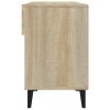 Botník dub sonoma 102 x 35 x 55 cm kompozitní dřevo 812828