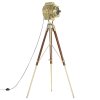 Stojací lampa na stativu masivní mangovníkové dřevo 193 cm 286204