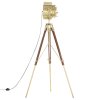 Stojací lampa na stativu masivní mangovníkové dřevo 193 cm 286204