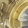 Stojací lampa na stativu masivní mangovníkové dřevo 193 cm 286204