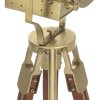 Stojací lampa na stativu masivní mangovníkové dřevo 193 cm 286204