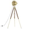 Stojací lampa na stativu masivní mangovníkové dřevo 193 cm 286204