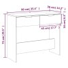 Konzolový stolek dub sonoma 90 x 36 x 75 cm kompozitní dřevo 811334