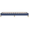 Rám postele bez matrací modrá 90x200 cm textil 346792