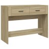Konzolový stolek dub sonoma 100 x 39 x 75 cm kompozitní dřevo 816779