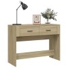 Konzolový stolek dub sonoma 100 x 39 x 75 cm kompozitní dřevo 816779
