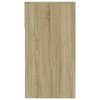Konzolový stolek dub sonoma 100 x 39 x 75 cm kompozitní dřevo 816779