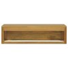 Nástěnná koupelnová skříňka 110 x 45 x 30 cm masivní teak 338228