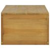 Nástěnná koupelnová skříňka 110 x 45 x 30 cm masivní teak 338228