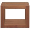 Nástěnná koupelnová skříňka 45 x 45 x 35 cm masivní teak 338233