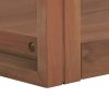 Nástěnná koupelnová skříňka 45 x 45 x 35 cm masivní teak 338233