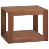 Nástěnná koupelnová skříňka 45 x 45 x 35 cm masivní teak 338233