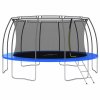 Trampolína s příslušenstvím kulatá 488 x 90 cm 150 kg 92945