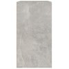 Kosmetická skříňka betonově šedá 80x40x75 cm kompozitní dřevo 808841