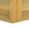 Nástěnná koupelnová skříňka 90 x 45 x 35 cm masivní teak 338235