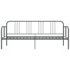Rám postele/pohovky šedý kovový 90 x 200 cm 324751