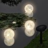 Plovoucí lampy 6 ks LED pro jezírko a bazén 277120