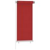 Venkovní roleta 60 x 140 cm červená HDPE 312887