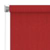Venkovní roleta 60 x 140 cm červená HDPE 312887