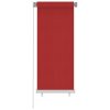 Venkovní roleta 60 x 140 cm červená HDPE 312887