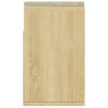 Lavice s botníkem a poduškou dub sonoma 104x30x49 cm kompozit 326753