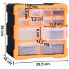 Organizéry s 12 zásuvkami 2 ks 26,5 x 16 x 26 cm 147581