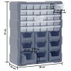 Organizér s 39 zásuvkami 38 x 16 x 47 cm 149604