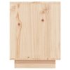 Botník 110 x 34 x 45 cm masivní borové dřevo 813540