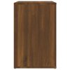 Botník hnědý dub 130x35x54 cm kompozitní dřevo 816751
