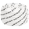 Pracovní lano bílé 18 mm 100 m polyester 152788