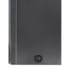LED koupelnová skříňka se zrcadlem zářivě šedá 50 x 13 x 70 cm 326498