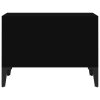 Konferenční stolek černý 60x50x36,5 cm kompozitní dřevo 821037