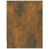 Noční stolek kouřový dub 40 x 30 x 40 cm kompozitní dřevo 815405
